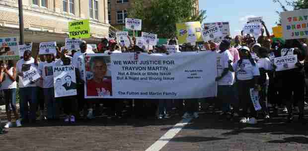 Trayvon Martin cause gains more support, rally at city hall