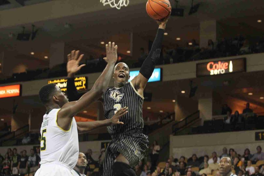 Isaiah Sykes scored 24 points and had 12 rebounds in UCFs overtime lose to USF on Wednesday.
