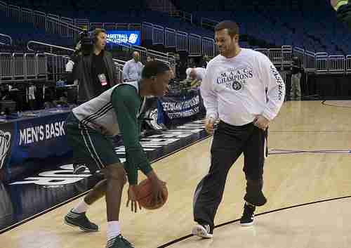 Steve Masiello  was an assistant coach to Rick Pitino for six years before going to Manhattan.