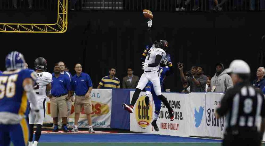 Predators wide receiver Greg  Carr caught two touchdowns, including the game-winner.