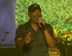 Darius Rucker performing at the True Believers Tour, at the CFE Arena in Orlando, Fla. on April 24, 2014. (Ty Wright / Valencia Voice)