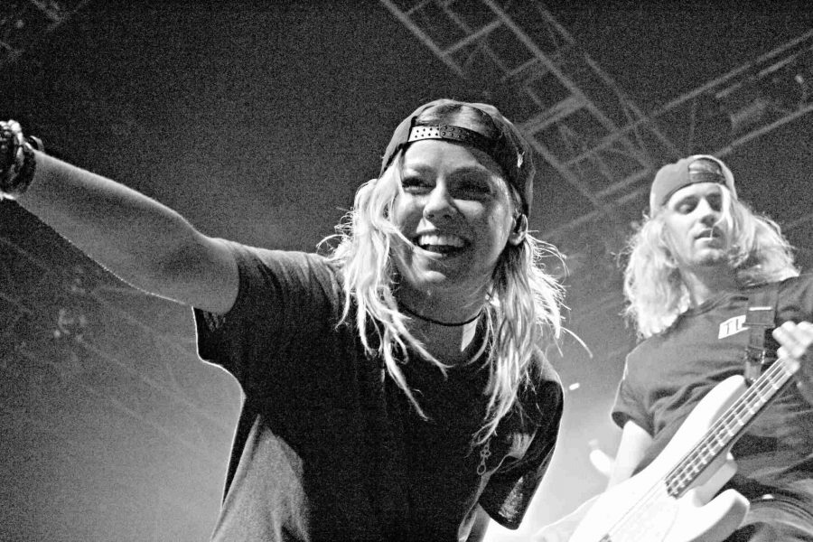 Tonight Alive performing at the House of Blues, in Orlando Fla., on April 27, 2014. (Danny Morales / Valencia Voice)