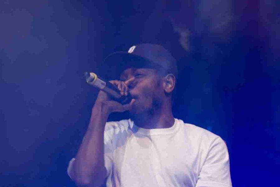 Kendrick Lamar performs at UCFs annual 420 Concert Series at the CFE Arena in Orlando, Fla. on April 20, 2014. (Ty Wright / Valencia Voice)