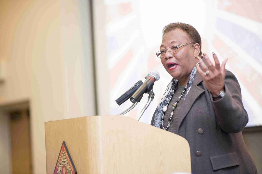 State Senator Geraldine Thompson shares the importance of US Constitution at West Campus