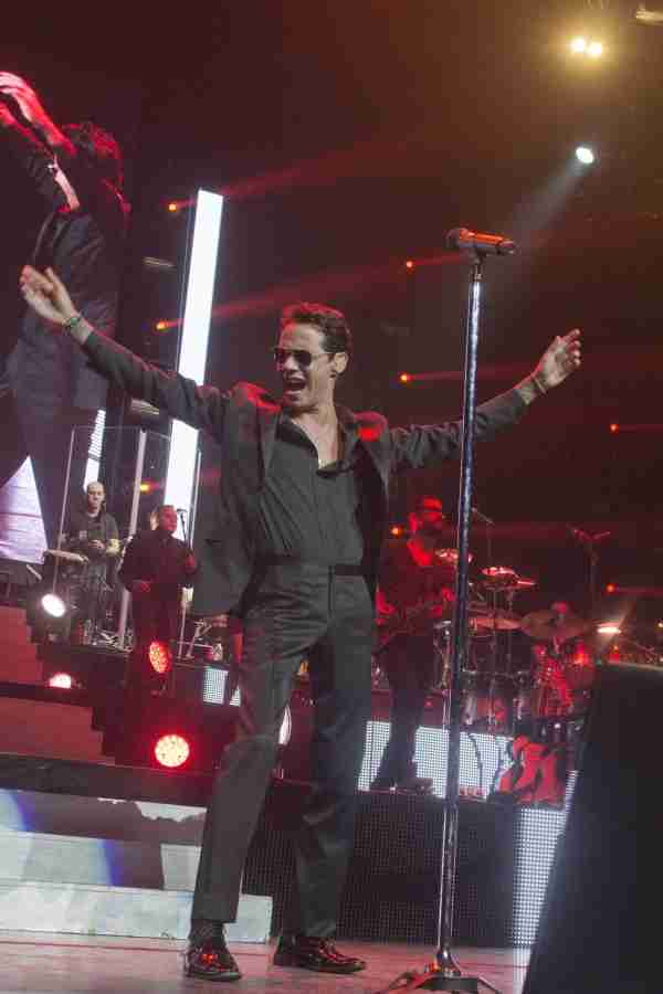Marc Anthony at the Amway Center, in Orlando, Florida on Sunday, Oct. 6, 2014. (Ty Wright / Valencia Voice)