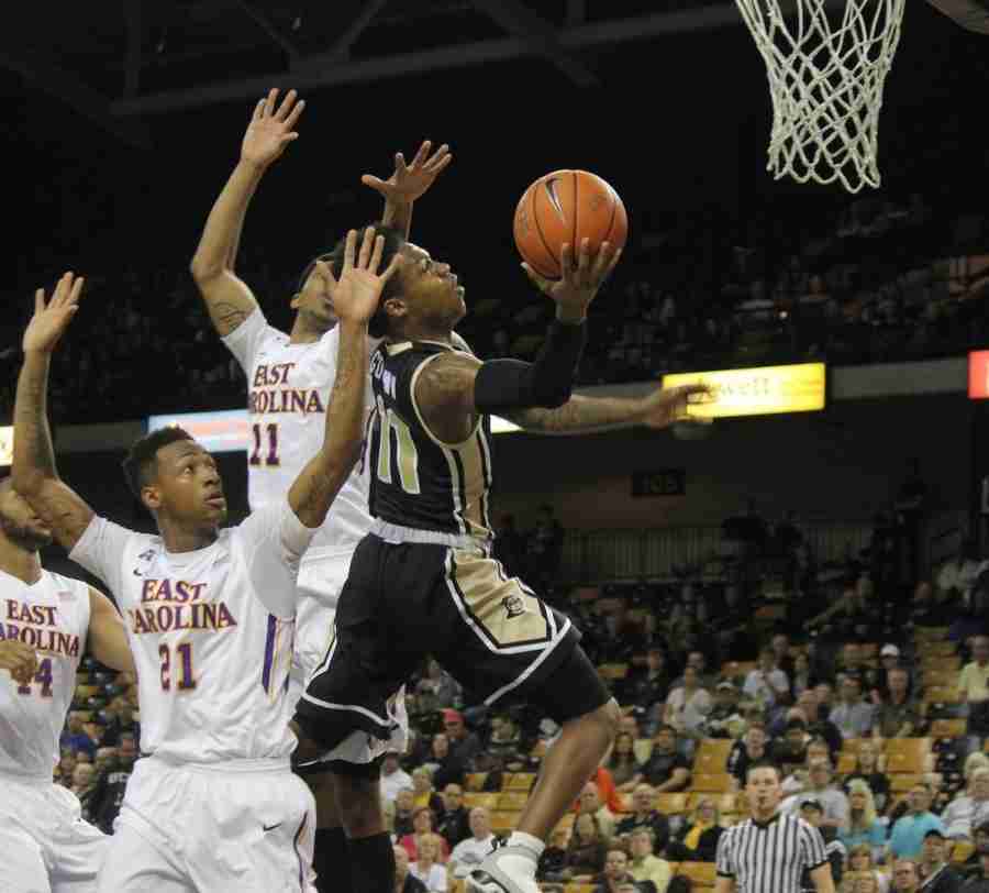 Brandon Goodwin scored nine points and had eight assists in the loss against ECU.