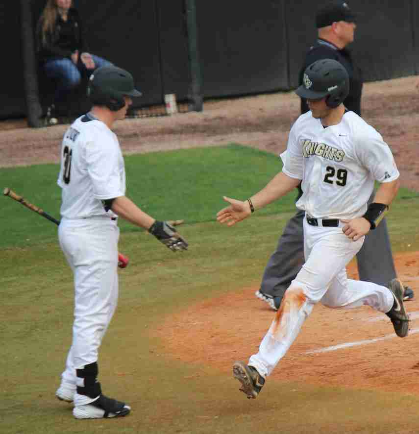 Jordan Savinon finished the game on Saturday night with an RBI and two walks.