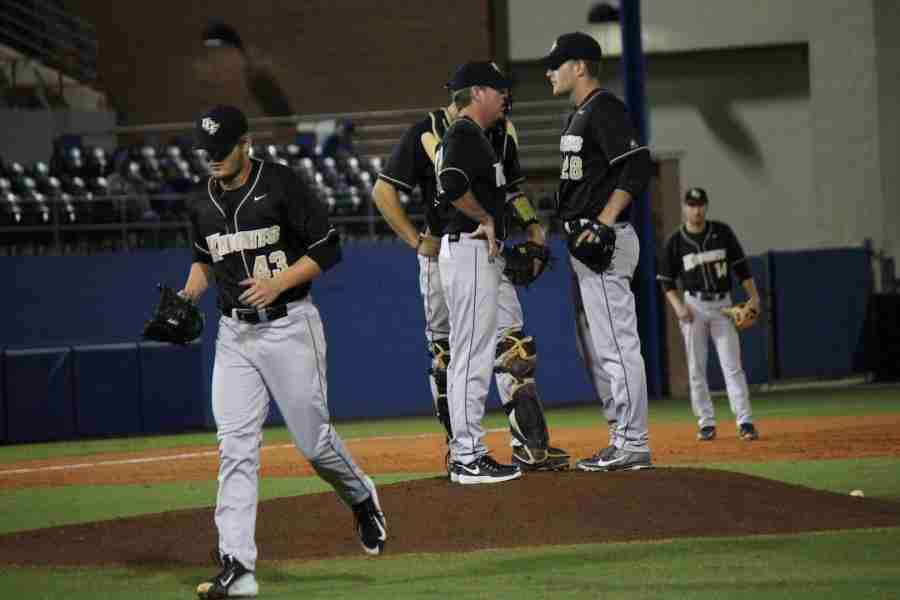 UCF used six different pitchers on Wednesday against the Gators.