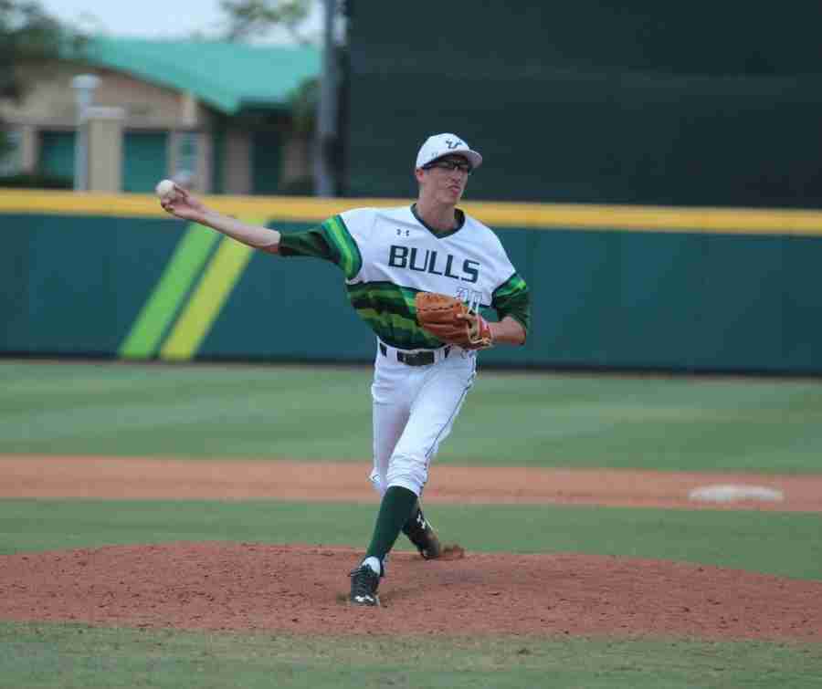 Jimmy Herget went 9-3  with a 2.95 ERA through 94.2 innings pitched so far this season for USF.