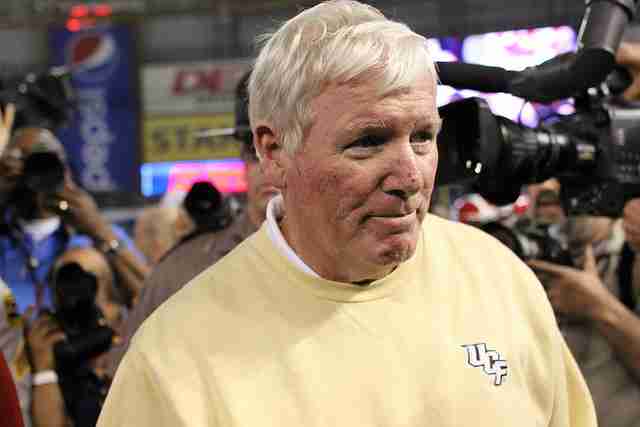 George OLeary went 81-68 during his 12 years as UCFs head coach and led the team to a win in the 2014 Fiesta Bowl.