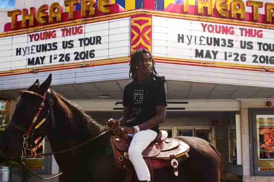 Young Thug is apart of a six piece Atlanta collective which also features rapper T.I..