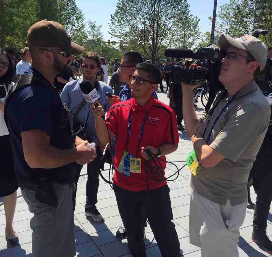 Valencia Voice staff report for the 2016 Republican National Convention in Cleveland, Ohio. 