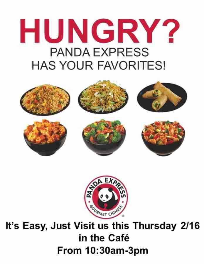 Get+Panda+Express+this+Thursday+on+East+Campus
