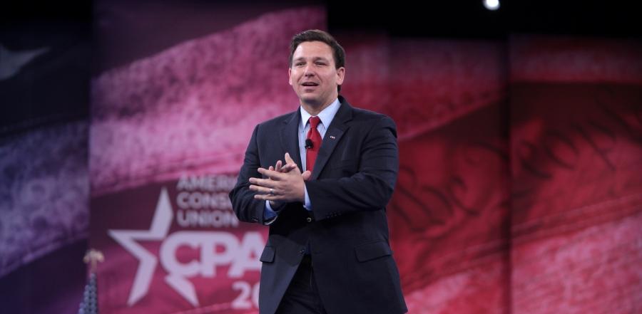 Ron DeSantis at the 2016 Conservative Political Action Committee (CPAC) in 2016 (Gage Skidmore)