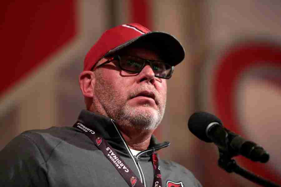 Coach Bruce Arians went 49-30-1 with the Arizona Cardinals. (Gage Skidmore)