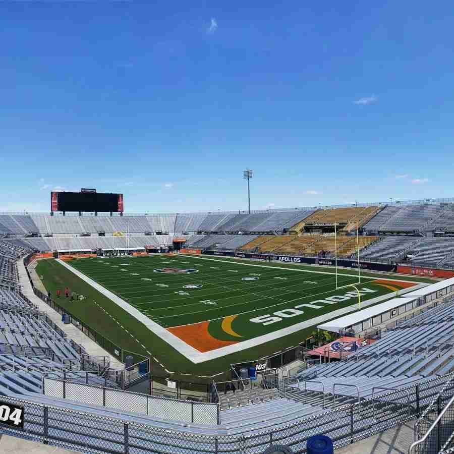The Orlando Apollos will play their home games at UCFs Spectrum Stadium