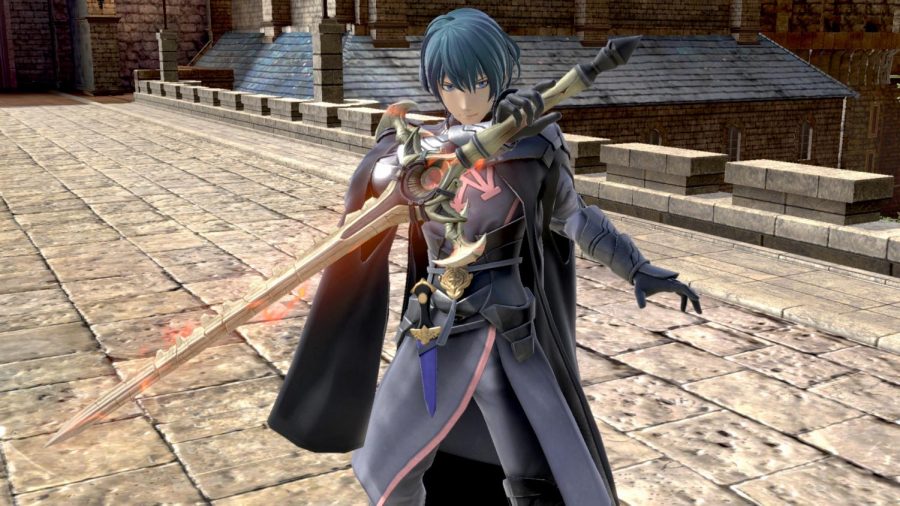 Professor+Byleth+from+Fire+Emblem%3A+Three+Houses+was+announced+to+join+Super+Smash+Bros.+Ultimate