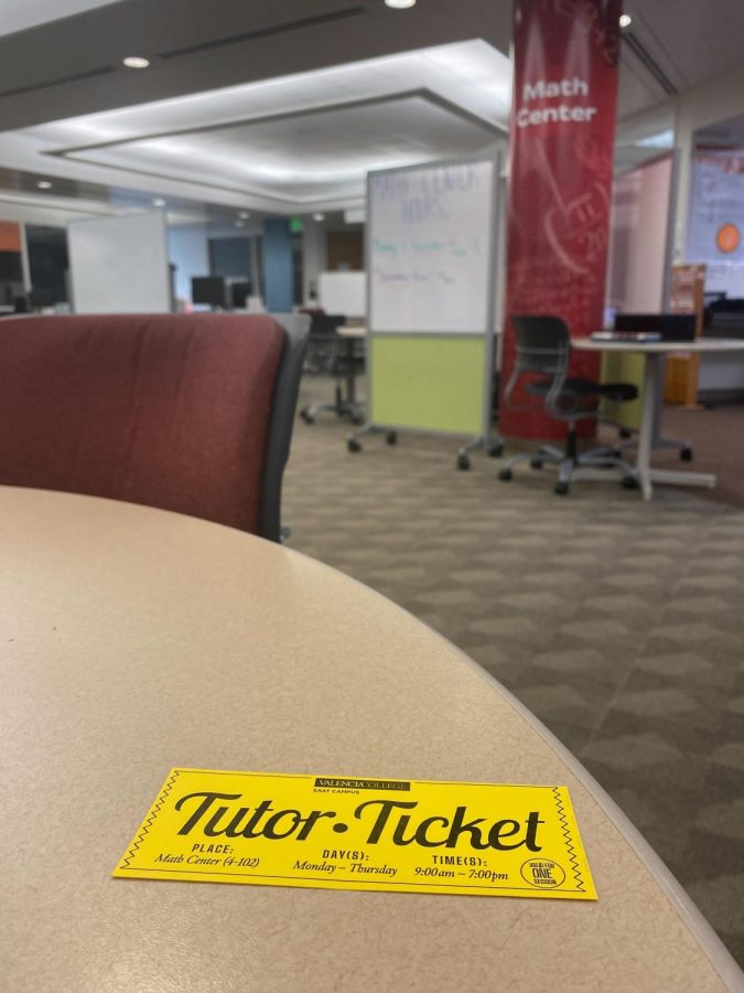 Golden Ticket Offers Knowledge Instead of Chocolate At East Campus Learning Support Center