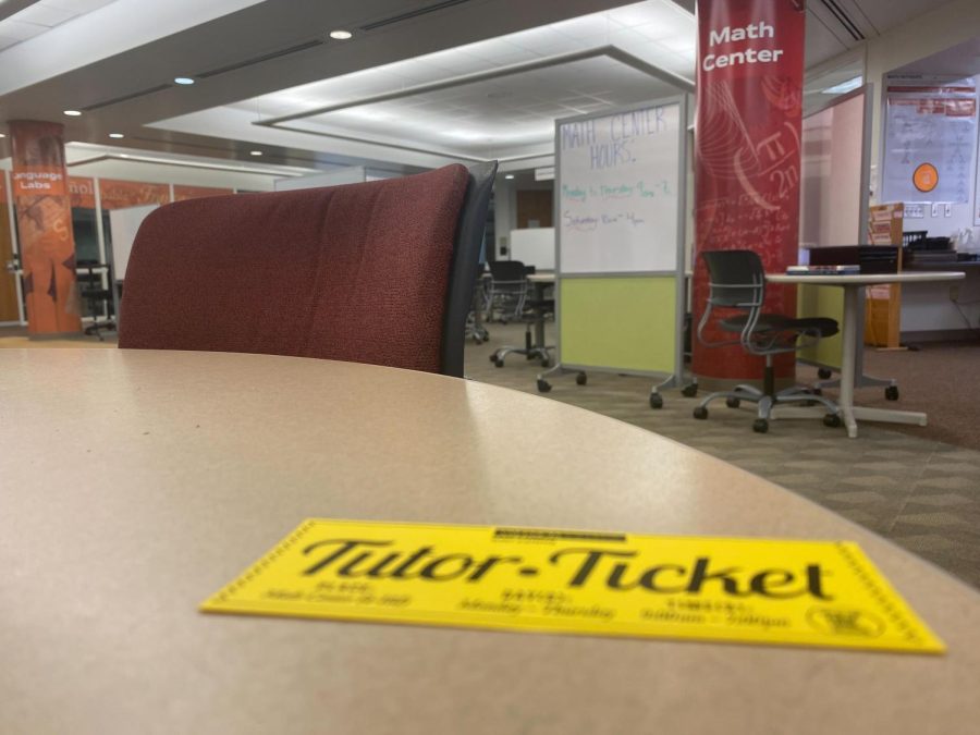 A golden ticket offers students a way to transition into study spaces with one-on-one tutoring options. 