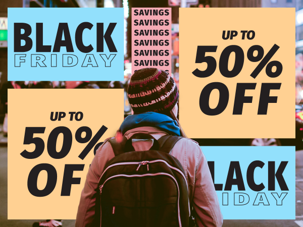 Black friday shop 2018 backpack