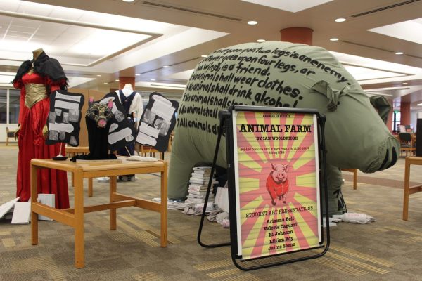 Navigation to Story: Unique ‘Animal Farm’ Exhibition On Display This Summer At East Campus Library