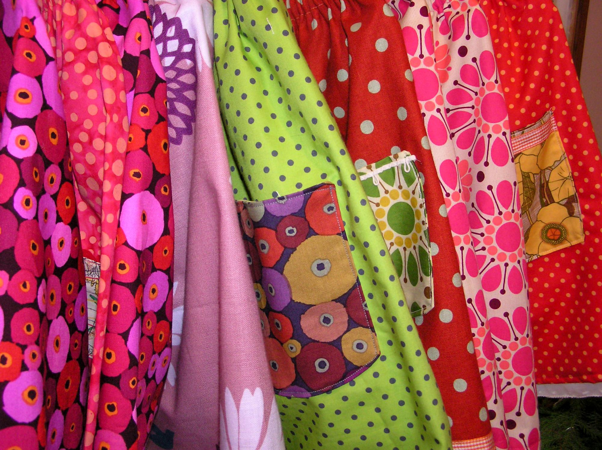 "vintage and repro fabric clothing" is licensed under CC BY 2.0.