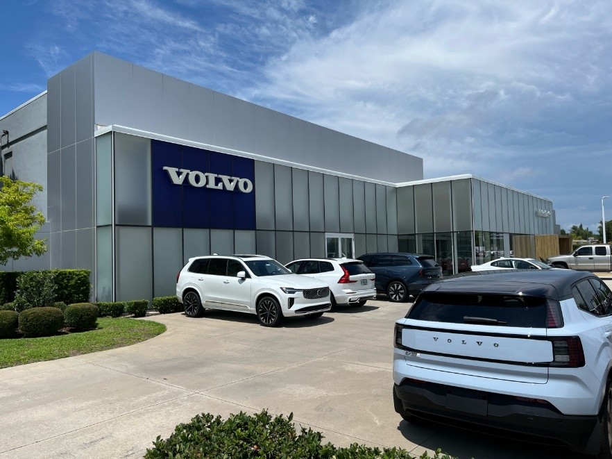 The Volvo Store in Winter Park, part of the Dingman Group, has been affected by President Donald Trump’s tariffs.